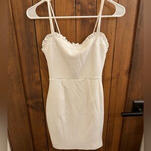 Selfie Leslie New with tags White mini dress